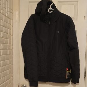 Under Armour Men's Black Quilted Performance Jacket